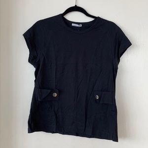 Zara black tee